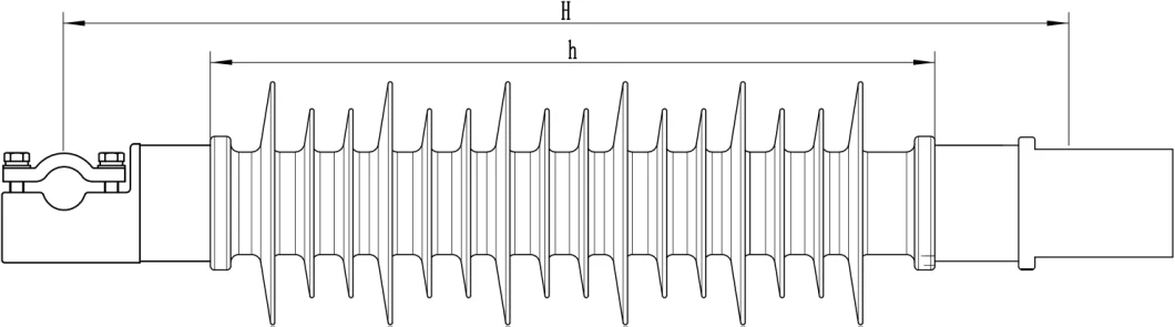 27.5kv Long Rod Cross-Arm Railway Insulator