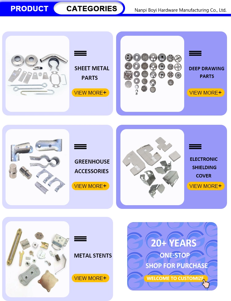 Precision Factory Custom Car Spare Parts Copper/ Aluminum/ Steel/ Metal Bending/ Metal Stamping Auto Part