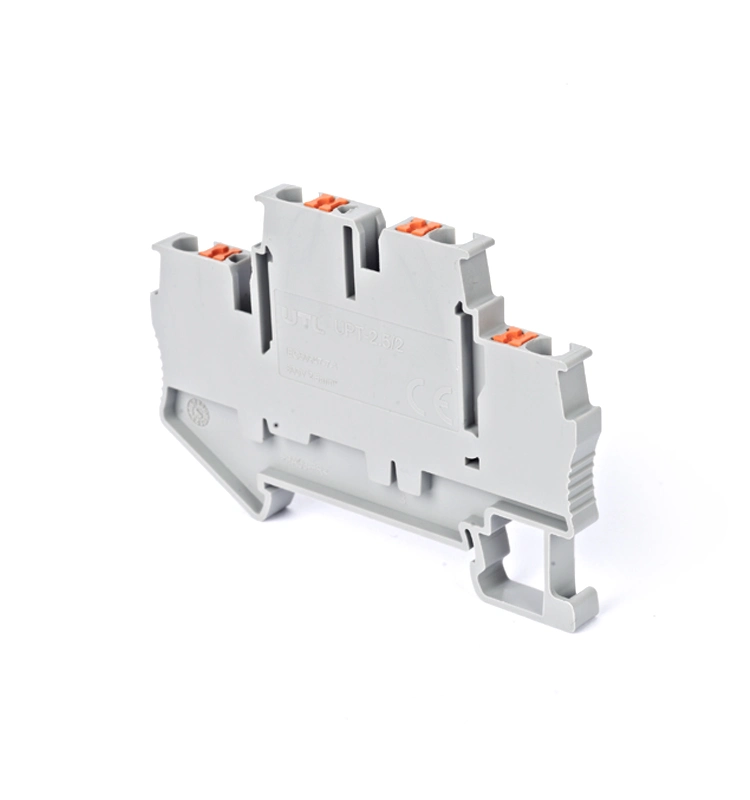 Utl Pttb 2.5 Spring Phoenix Connectors Double-Level Terminals Block