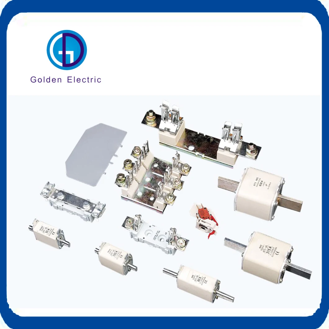 D02 R026 500V 63A IEC 10ka 500V Ceramic Bottle Type HRC Ce IEC Fuse Link