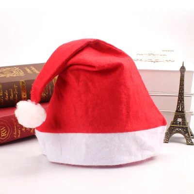Flanell-Weihnachtsmütze, Weihnachtsmann-Cosplay-Mütze