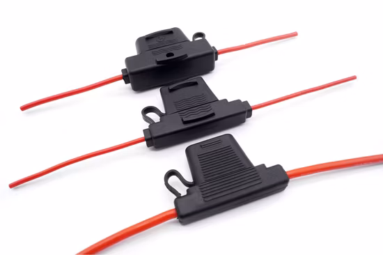 5X20 6X30 Glaskeramik-Sicherungshalter für Leiterplatte
