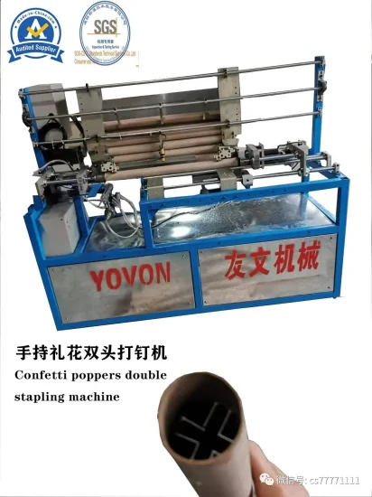 Automatische Heftmaschine für Papierhülsen von Yovon