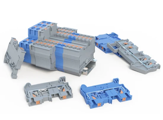 Utl Pttb 2,5 Feder-Phoenix-Steckverbinder, Doppelstock-Klemmenblock