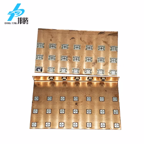 18650 Power Battery Pack Nickellasche Aluminiumblechverbinder Punktschweißverbindungsplatte Kupfersammelschiene